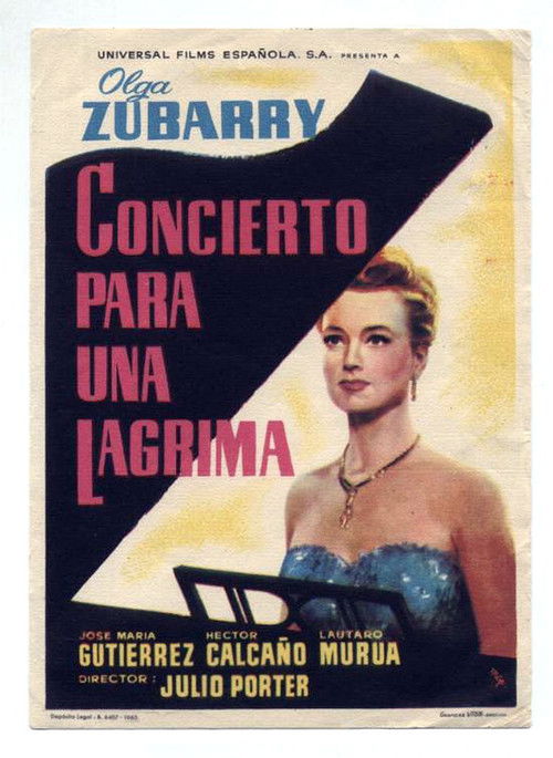 Concert for a tear (1955) poster