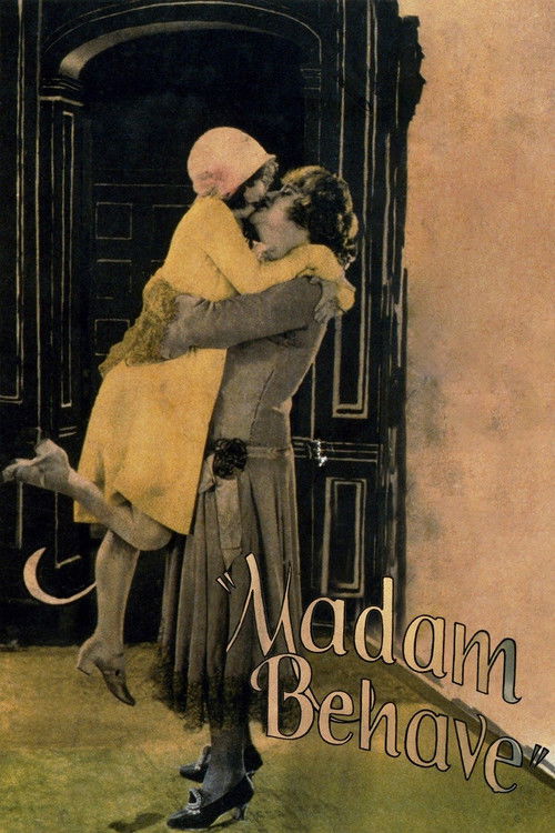 Madame Behave (1925) poster