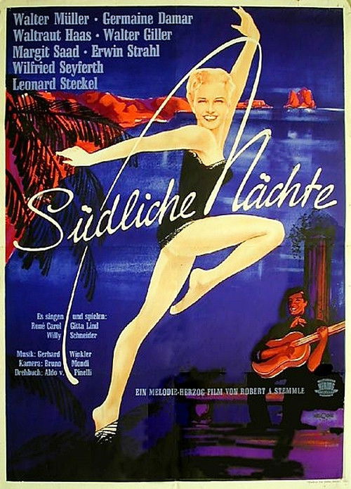Südliche Nächte (1953) poster
