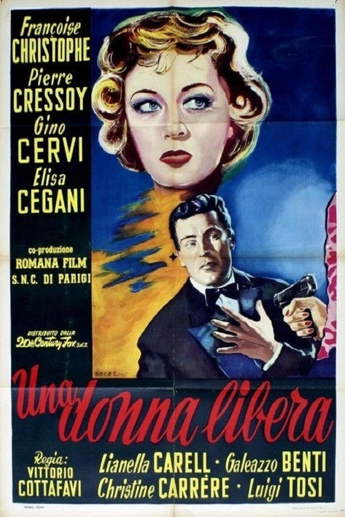 Una donna libera (1954) poster