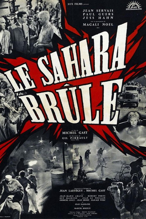 Sahara on Fire (1961) poster
