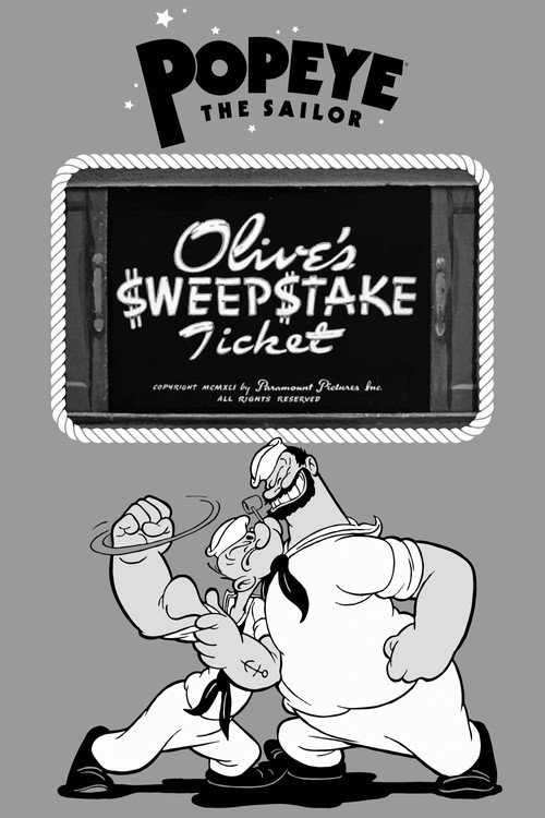 Olive's $weep$take Ticket (1941) poster