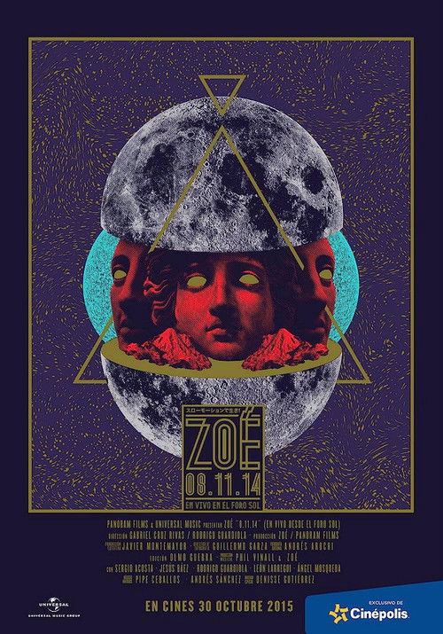 Zoé: 8.11.14 (Live at Foro Sol) (2015) poster