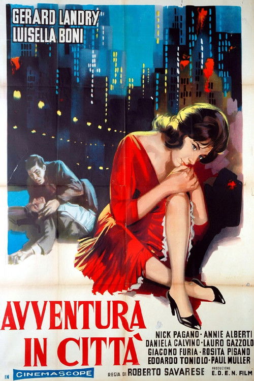 Adventure in the city (1959) poster