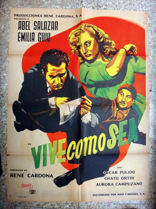 Vive como sea (1952) poster