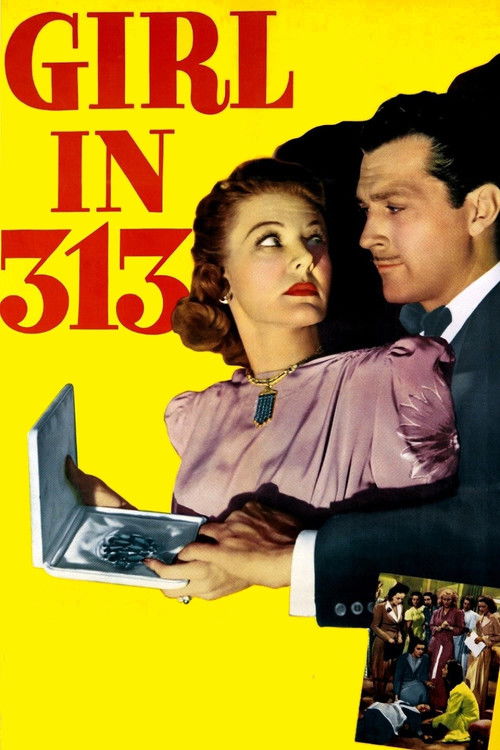 Girl in 313 (1940) poster