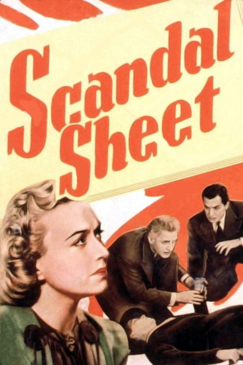 Scandal Sheet (1939) poster