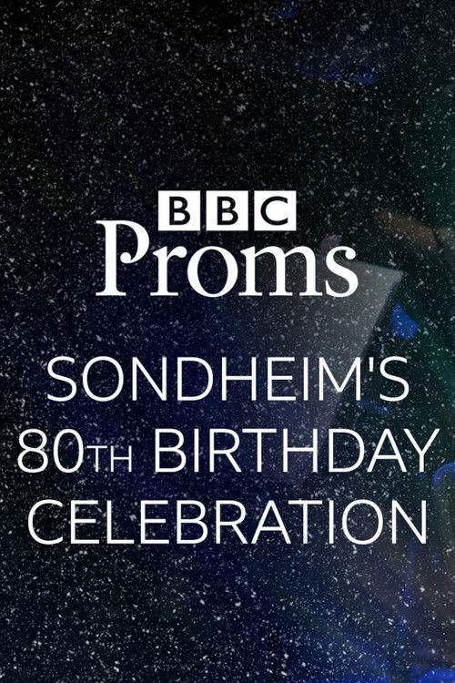BBC Proms: Sondheim's 80th Birthday (2010) poster