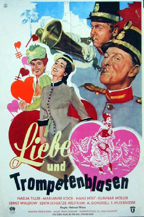 Liebe und Trompetenblasen (1954) poster