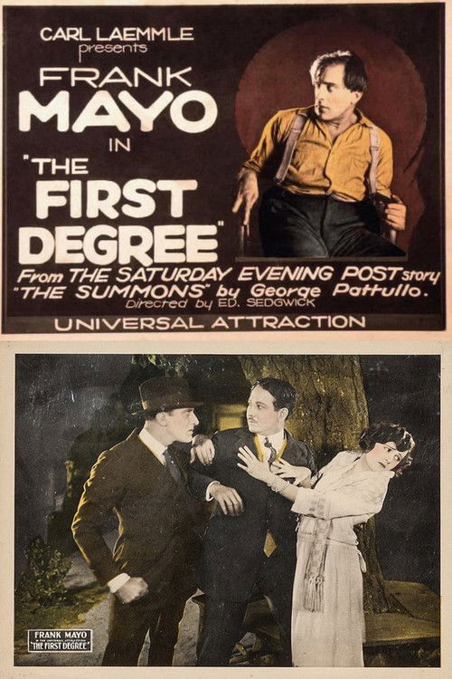 The First Degree (1923) poster