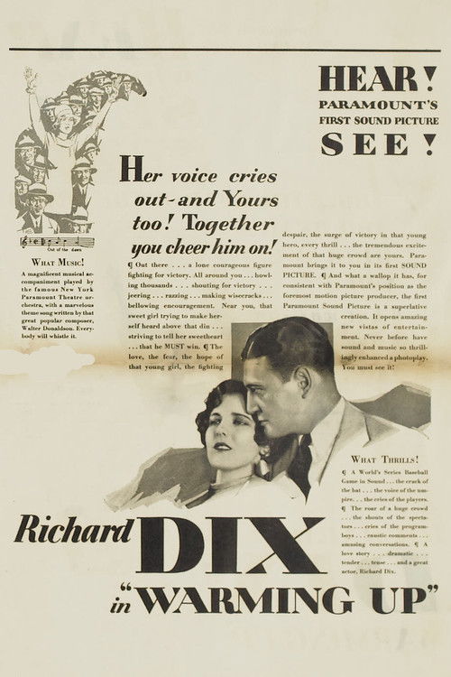 Warming Up (1928) poster