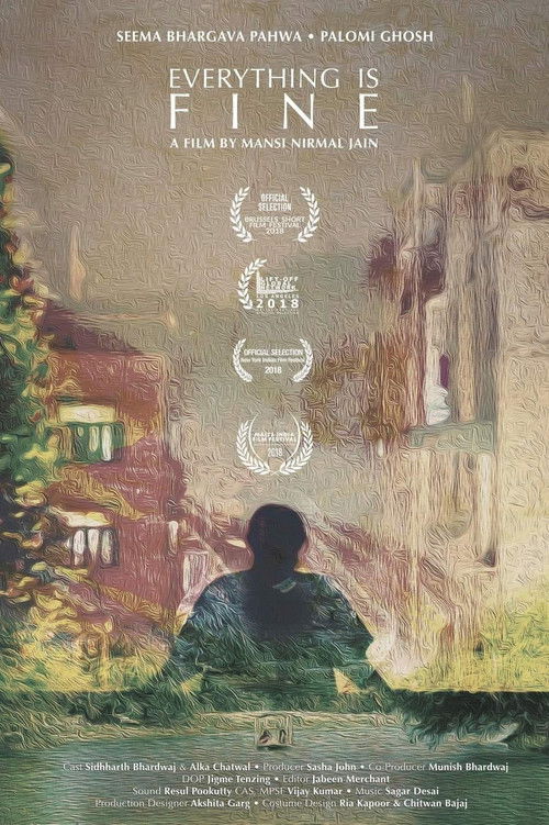 Everything is fine (2018) poster