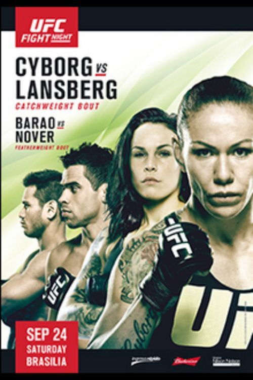 UFC Fight Night 95: Cyborg vs. Lansberg (2016) poster