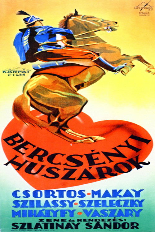 Bercsényi huszárok (1940) poster