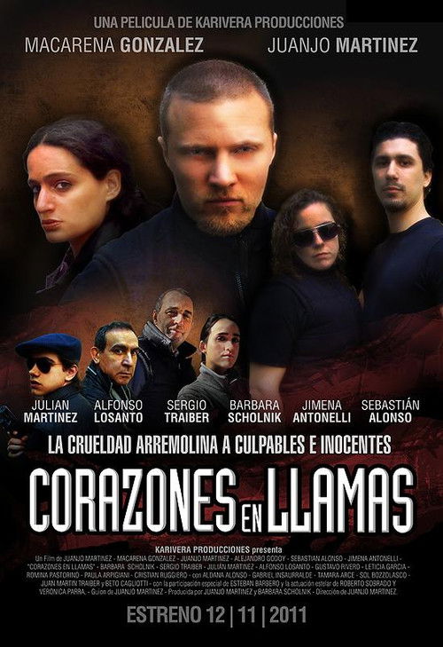 Corazones en llamas (2011) poster