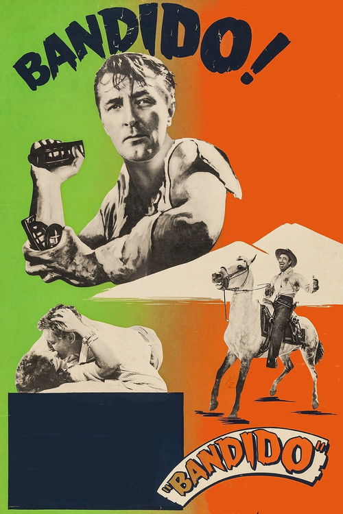 Bandido! (1956) poster