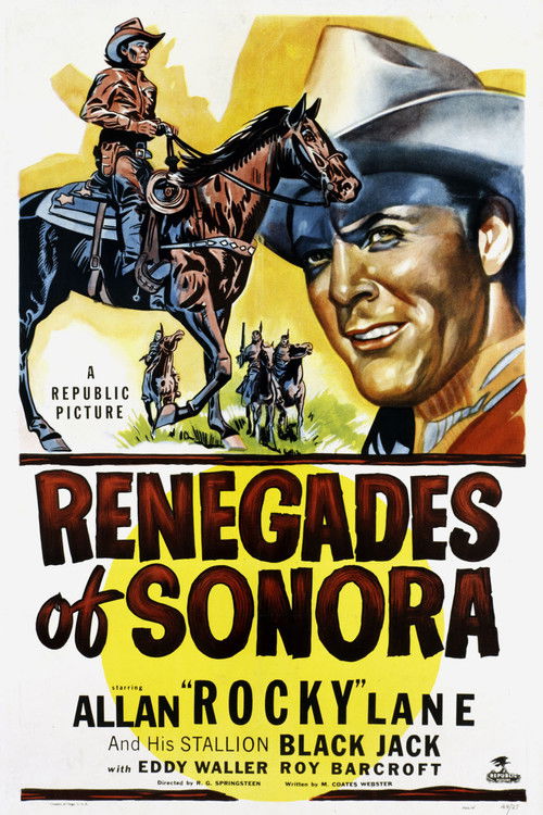 Renegades of Sonora (1948) poster