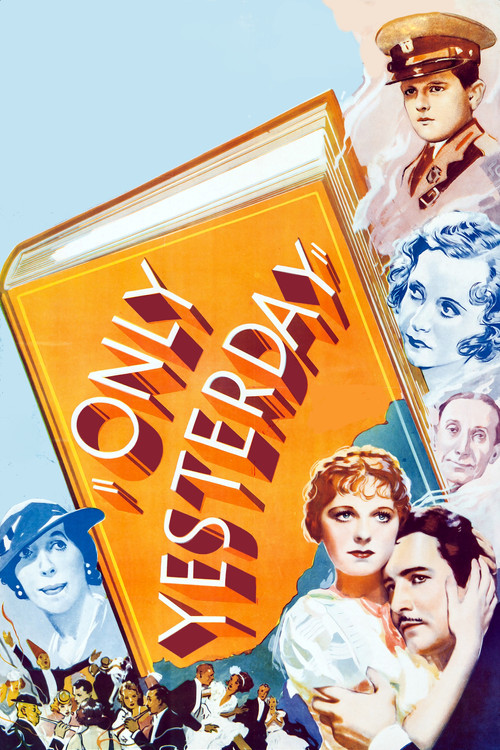 Only Yesterday (1933) poster