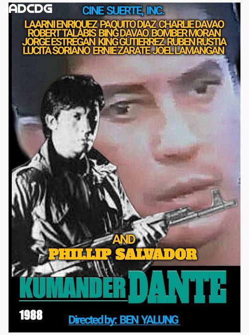 Kumander Dante (1988) poster