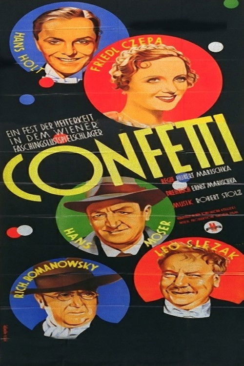 Konfetti (1936) poster