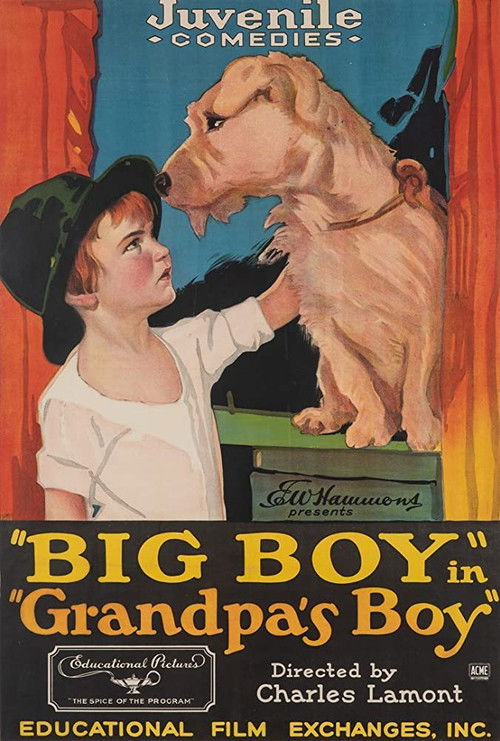 Grandpa's Boy (1927) poster