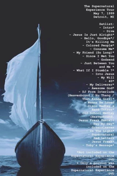 The Supernatural Experience Tour (1999) poster