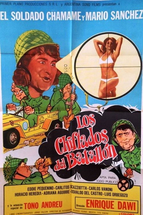 Los chiflados del batallón (1975) poster