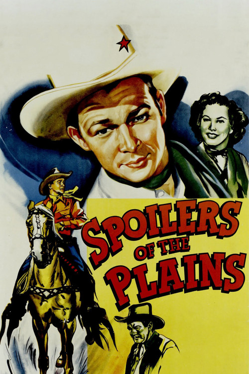 Spoilers of the Plains (1951) poster