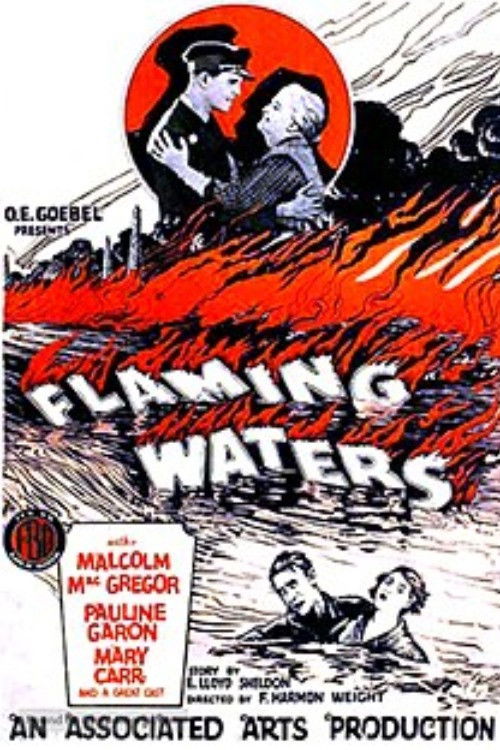 Flaming Waters (1925) poster