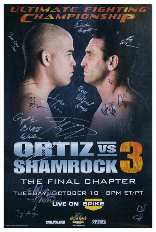 UFC Fight Night 6.5: Ortiz vs. Shamrock 3 (2006) poster
