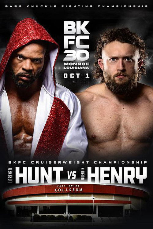 BKFC 30: Hunt vs Henry (2022) poster