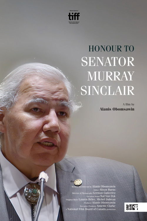 Honour to Senator Murray Sinclair (2021) poster