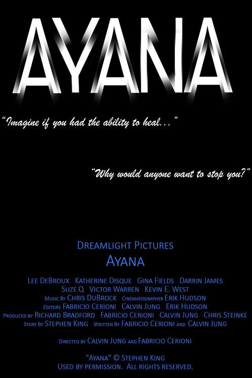 Ayana (2013) poster