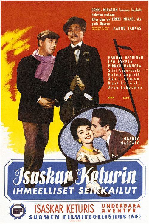 Isaskar Keturin ihmeelliset seikkailut (1960) poster