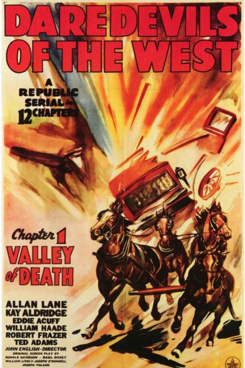 Daredevils of the West (1943) poster