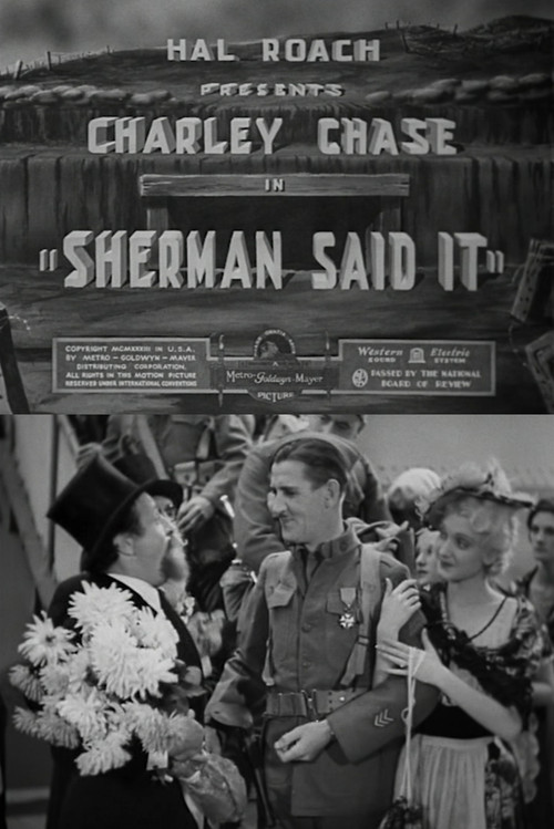 Sherman Said It (1933) poster