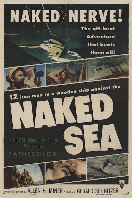 The Naked Sea (1955) poster