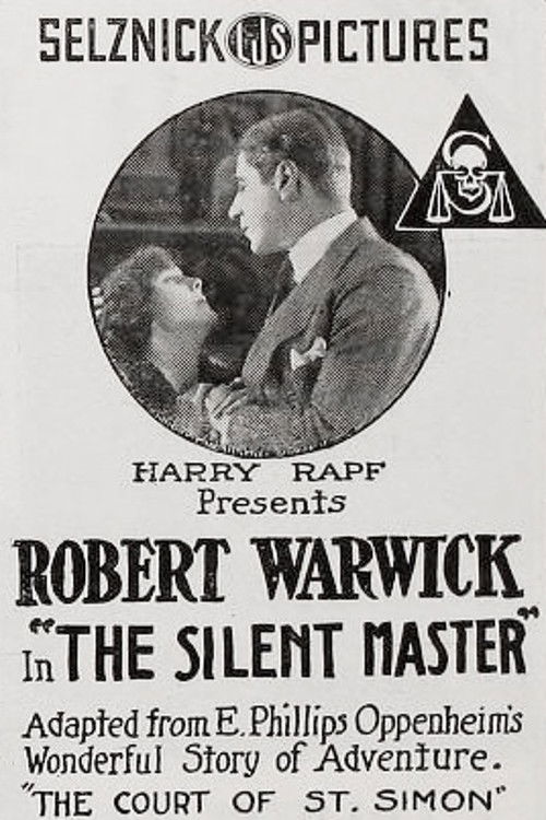 The Silent Master (1917) poster