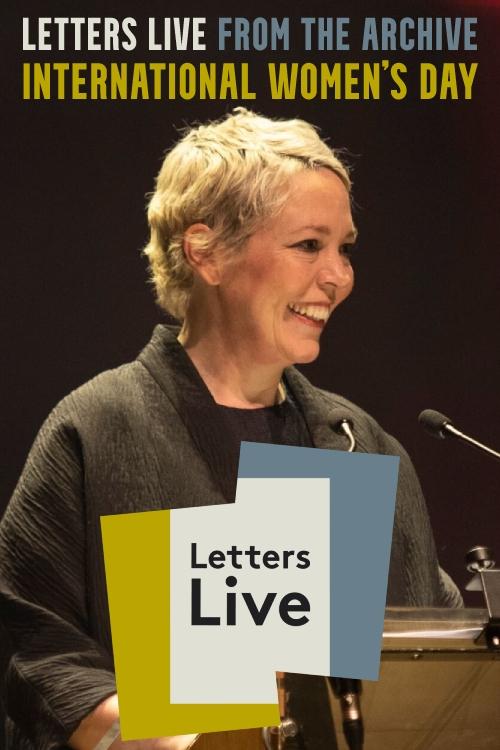 Letters Live from the Archive: International Women’s Day (2021) poster