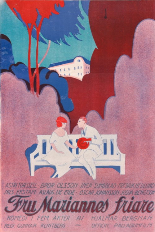 Fru Mariannes friare (1921) poster