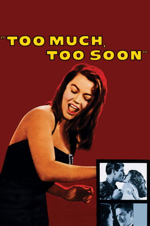 Too Much, Too Soon (1958) poster