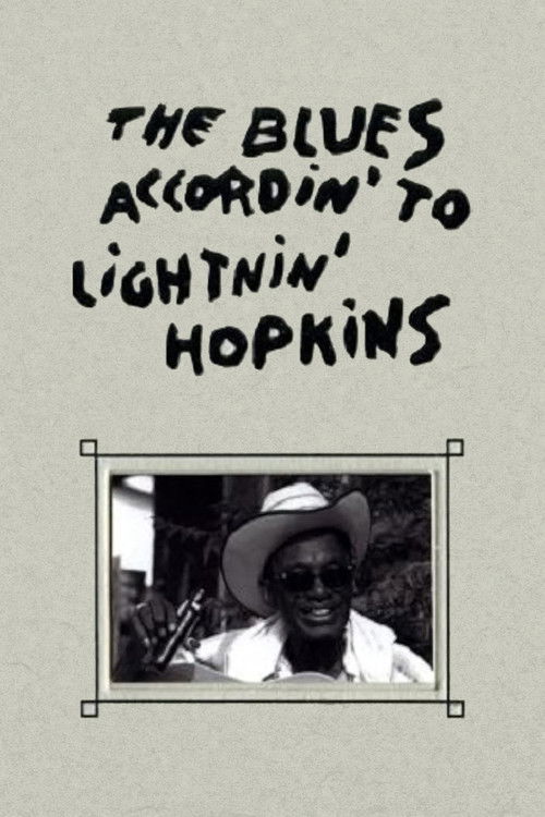 The Blues Accordin' to Lightnin' Hopkins (1968) poster