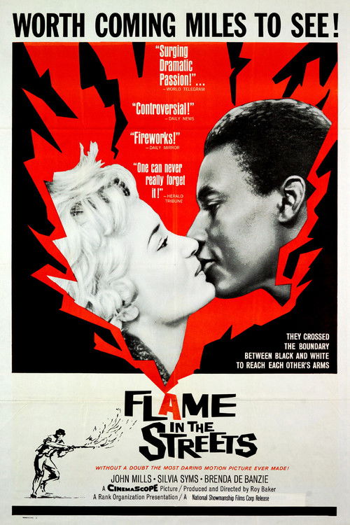Flame in the Streets (1961) poster