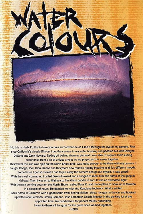 Water Colours (2003) poster