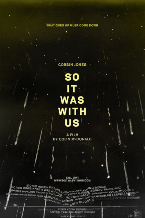 So It Was With Us (2012) poster
