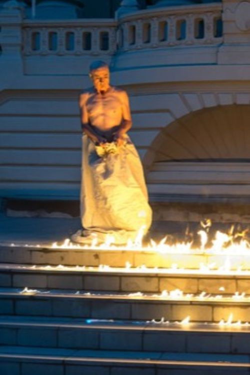 Desnudo bajando la escalera (2014) poster