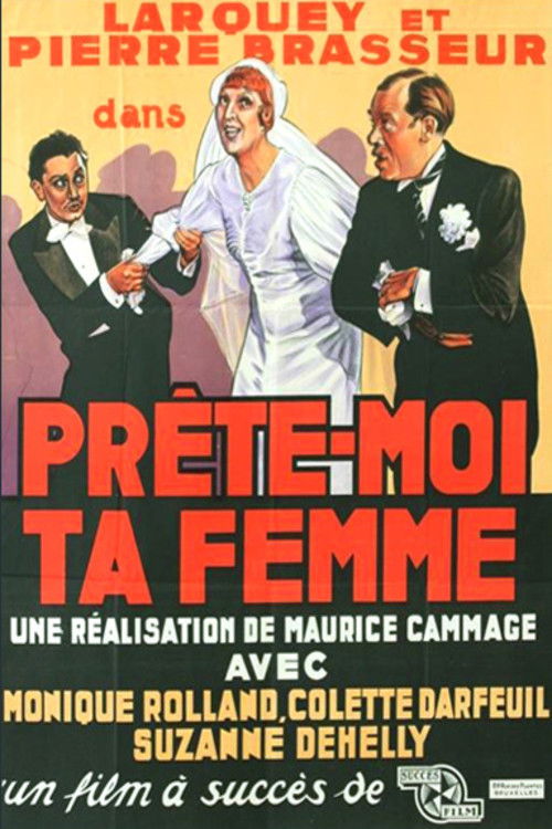 Prête-moi ta femme (1936) poster