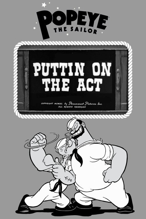 Puttin on the Act (1940) poster