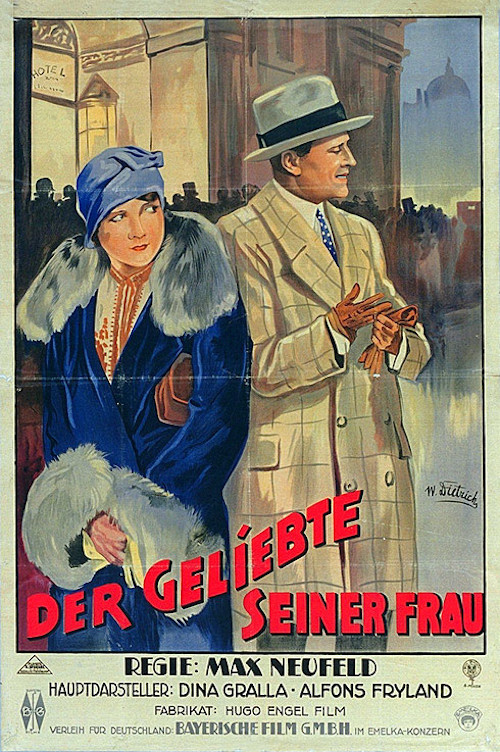 Der Geliebte seiner Frau (1928) poster