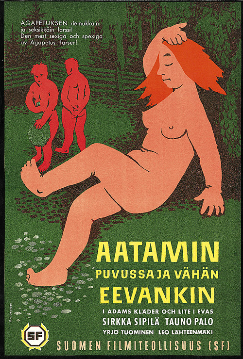 Aatamin puvussa – ja vähän Eevankin… (1940) poster